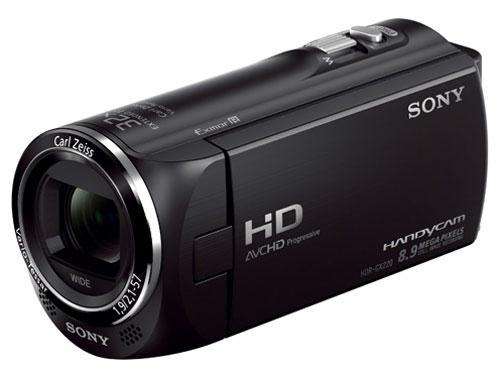 Sony Handycam HDR-CX220E - Caméscope - 1080p - 2.39 MP - 27x zoom optique - Carl Zeiss - carte Flash - noir
